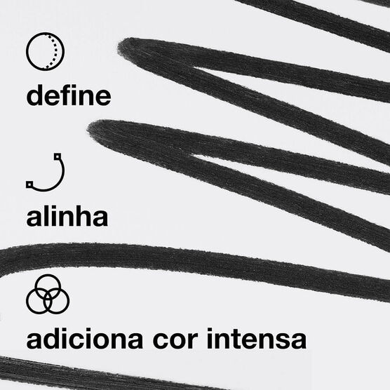 L&aacute;pis delineador em gel Clinique High Impact